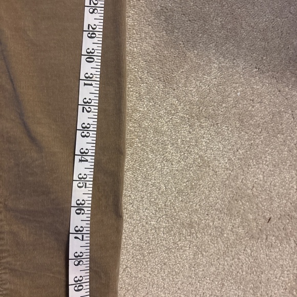 Loft modern skinny camel Corduroy Pants Size 14 - Picture 4 of 4